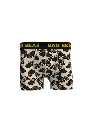 Bad Bear Erkek Kırık Beyaz Boxer Chocolate Boxer